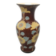 Large Vintage Vase With Sunflowers, 1950/70s
