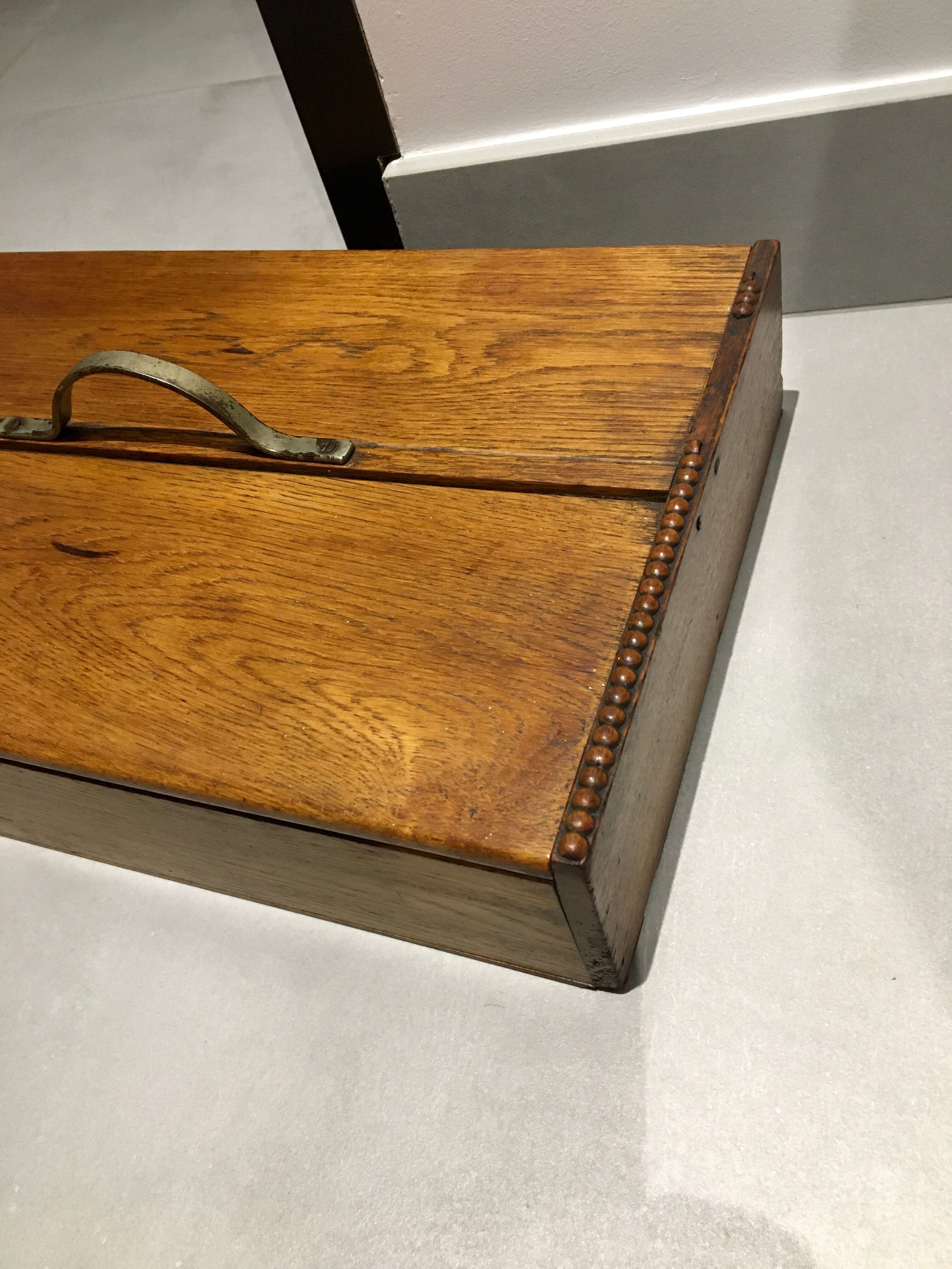 Jewelry box or keys 40/50s solid oak