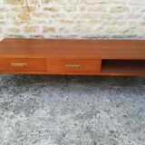 Low teak sideboard