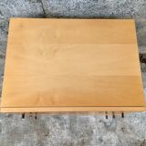 Commodity vintage light wood feet metal 1950 1960