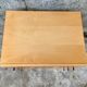 Commode vintage bois clair pieds métal 1950 1960