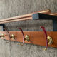 Scandinavian coat rack wardrobe in teak from the 1960s.