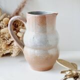 Handmade stoneware pitcher or carafe