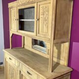 Buffet cupboard in oak brut art deco 1940-50