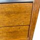 Set of 2 vintage wooden bedside tables/mini cabinets.