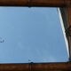 bamboo mirror with hanging chain 43X 48cm