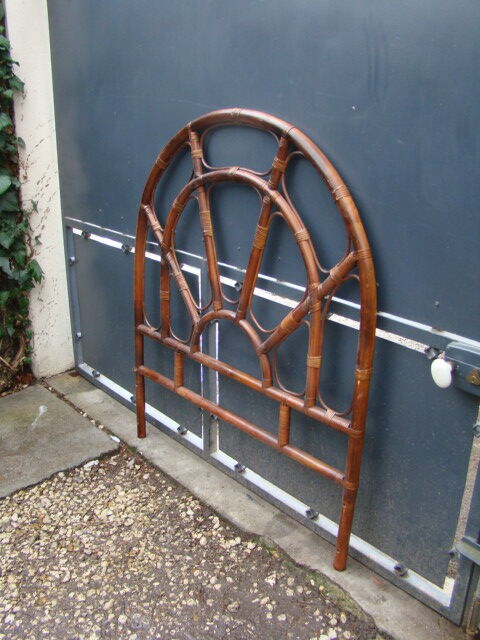 Rattan headboard