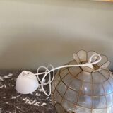 Vintage mother-of-pearl pendant light