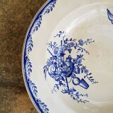 U&C Sarreguemines plate watteau model