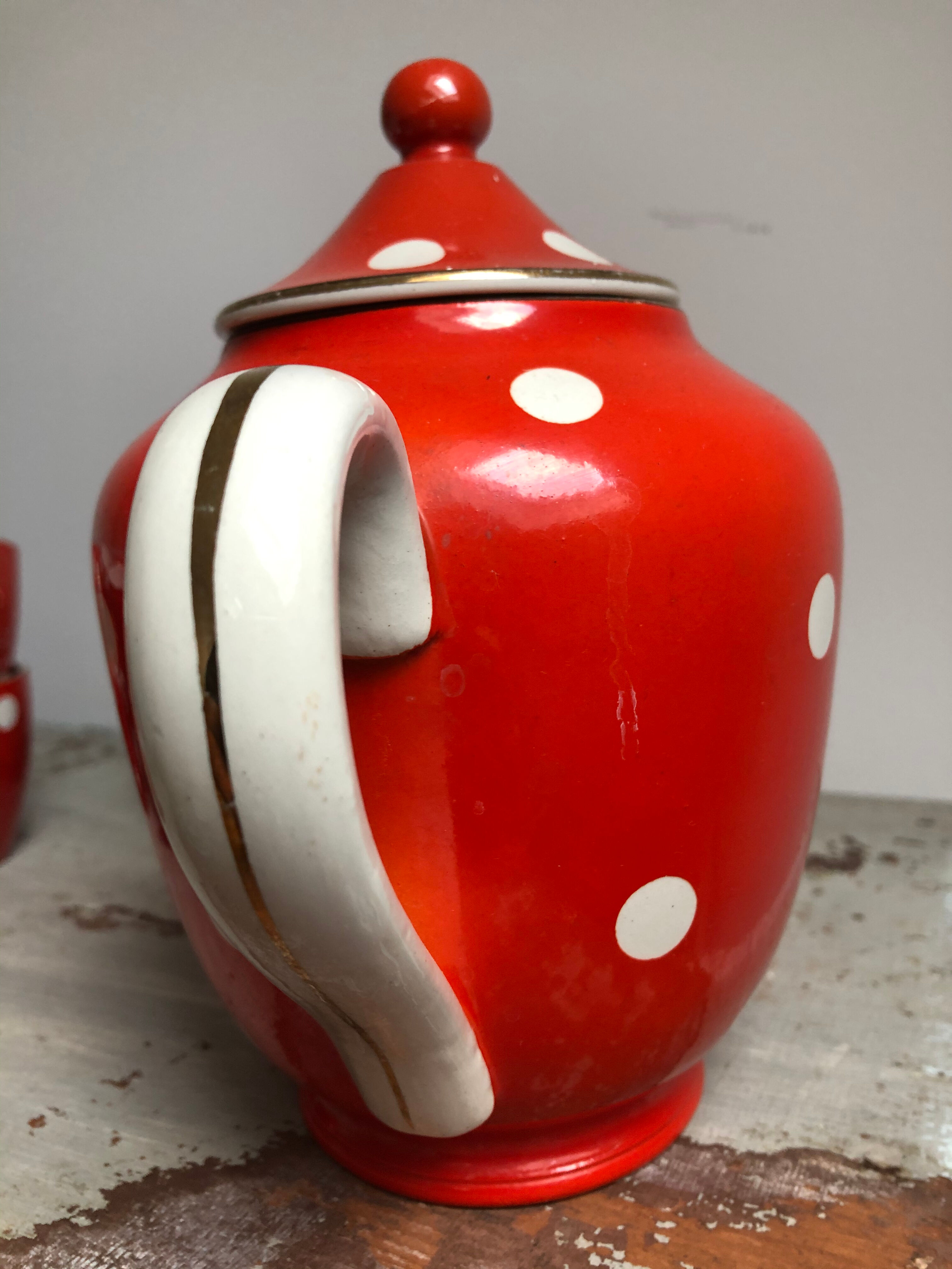 Coffee service from the 1940s 23 pieces in total