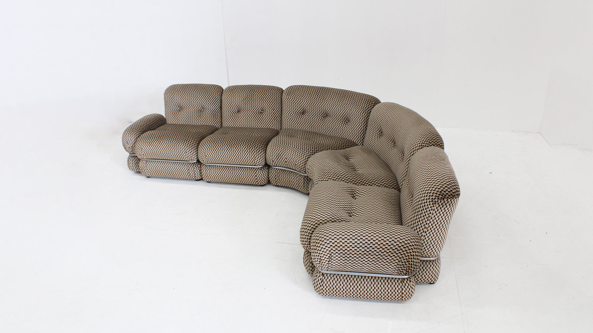Canapé modulaire vintage Longuette par Co.im années 1970