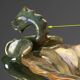 Vintage centrepiece in majolica from Gualdo Tadino, Italy, 1930s.