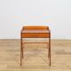 Mid-Century Teak and Rattan Nightstands by Søren Rasmussen, Denmark, 1960s,