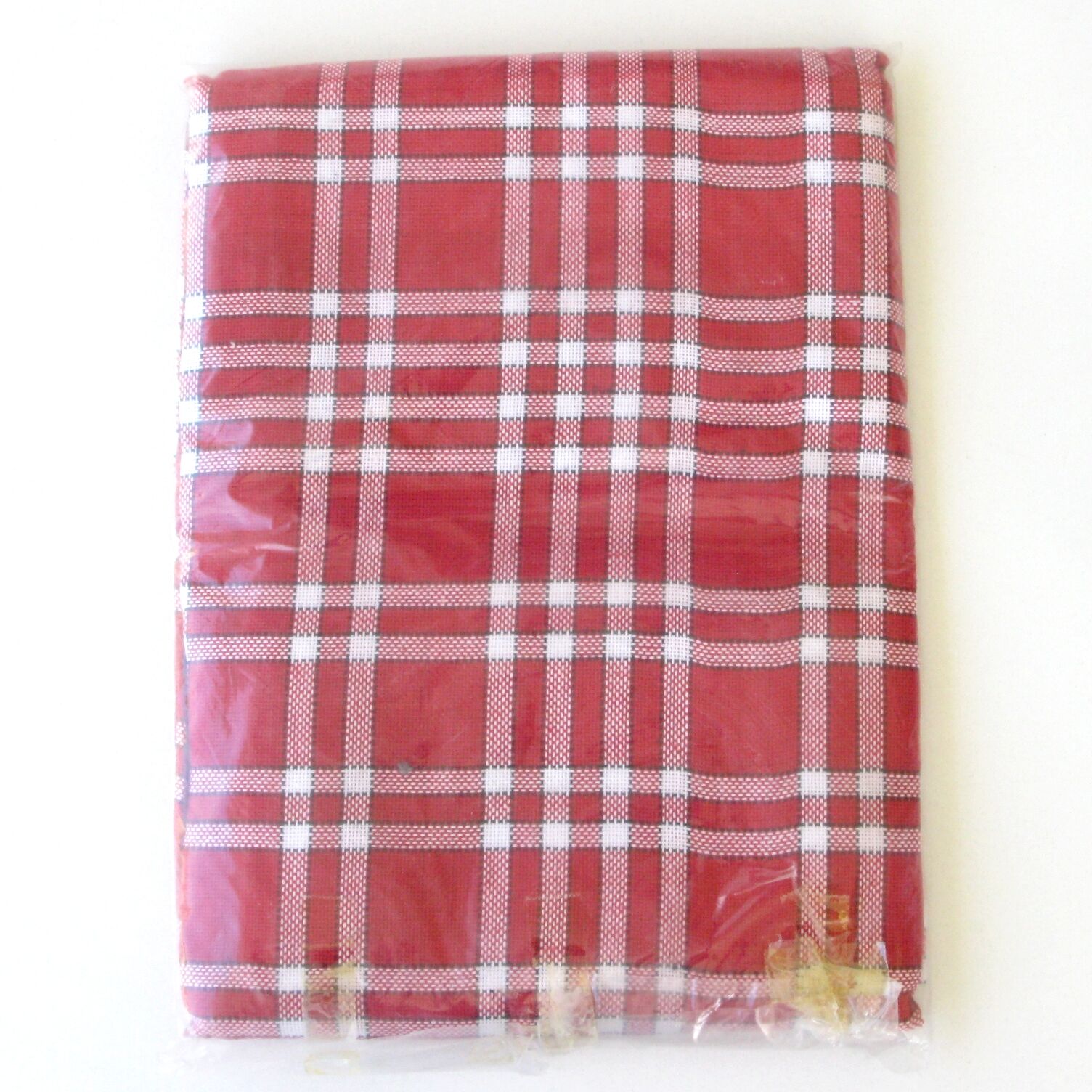 Tablecloth bistro tiles red old vintage model Normanda - 150x200cm