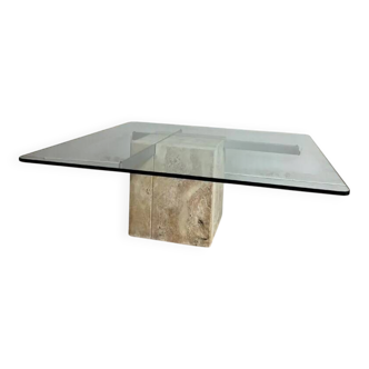 Italian travertine coffee table – Artedi