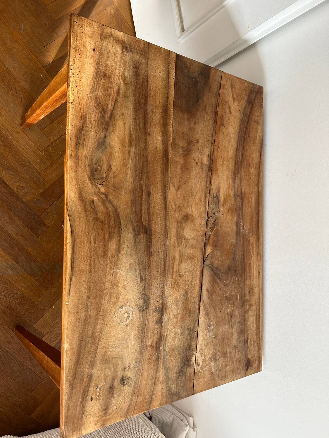 Farmhouse table with drawer / desk