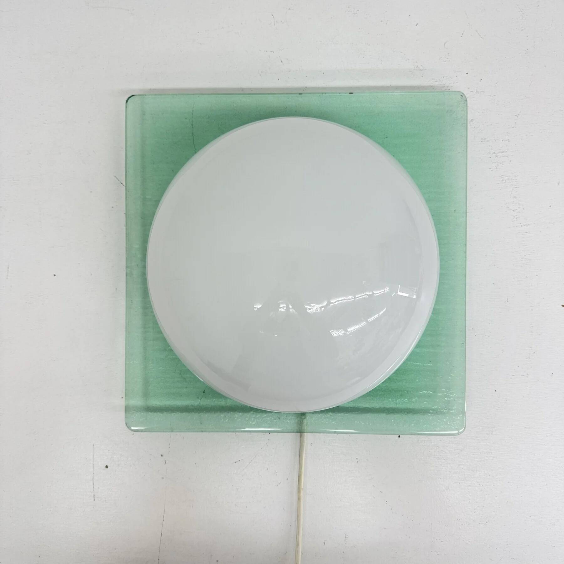 Postmodern glass wall lamp Vetri Murano, 1980s, Italy