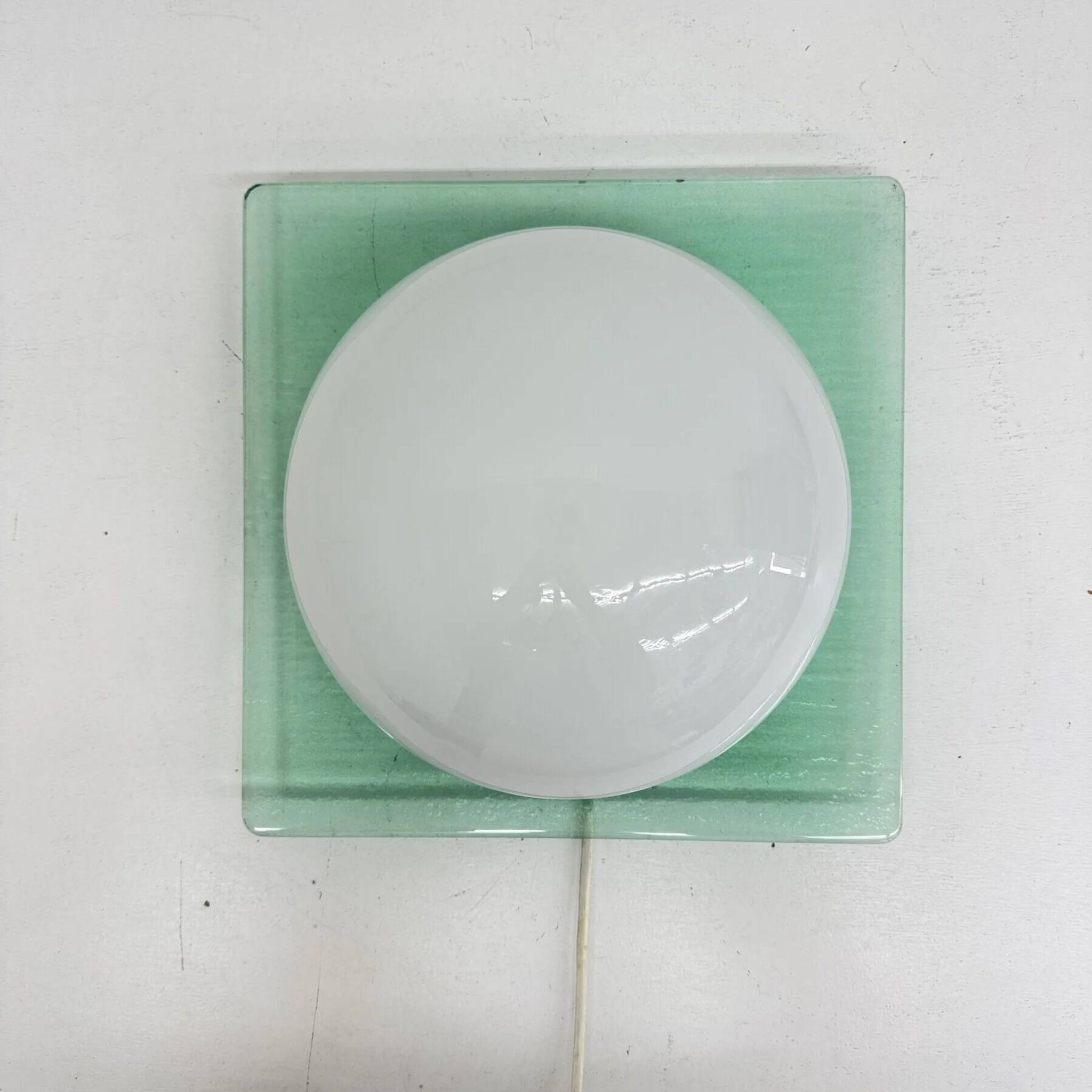 Postmodern glass wall lamp Vetri Murano, 1980s, Italy