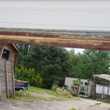 Old Burmese teak mirror