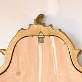 Large Louis XV rocaille gilded mirror