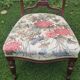 Chaise basse anglaise epoque Vitoria