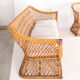Woven rattan lounge set