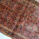 Handmade antique Persian Sarouk rug  x 161cm 1920s - 1B742