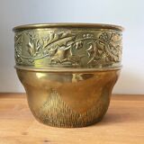 Brass planter from the 70s and 80s