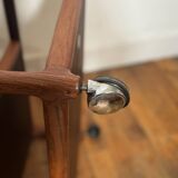 Johannes Andersen Scandinavian serving trolley in Rio rosewood