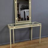 Ensemble Miroir & Console, signés Pierre Vandel – 1970
