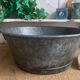 Bassine en zinc
