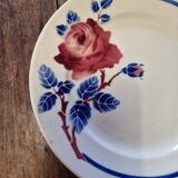 K&G Lunéville flat plates model Chantal set of 3 Art Nouveau style