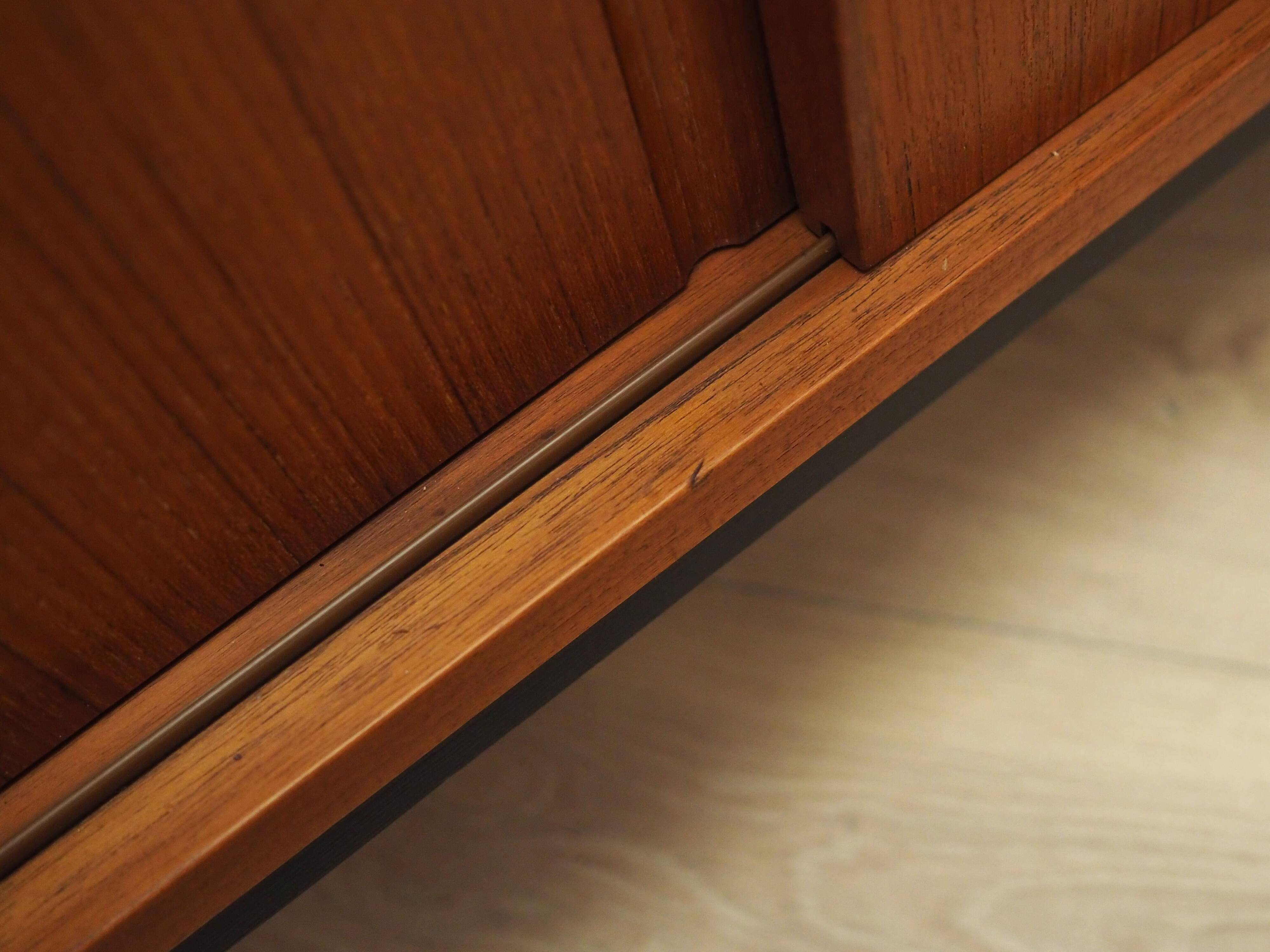Teak sideboard, Danish design, 1970s, production: Denmark