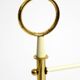Extraordinary rare Mid Century Modern umbrella stand in string helix design