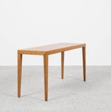 Midcentury Danish set of 3 side tables in oak by Severin Hansen for Haslev 1960s
