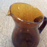 Amber pitcher