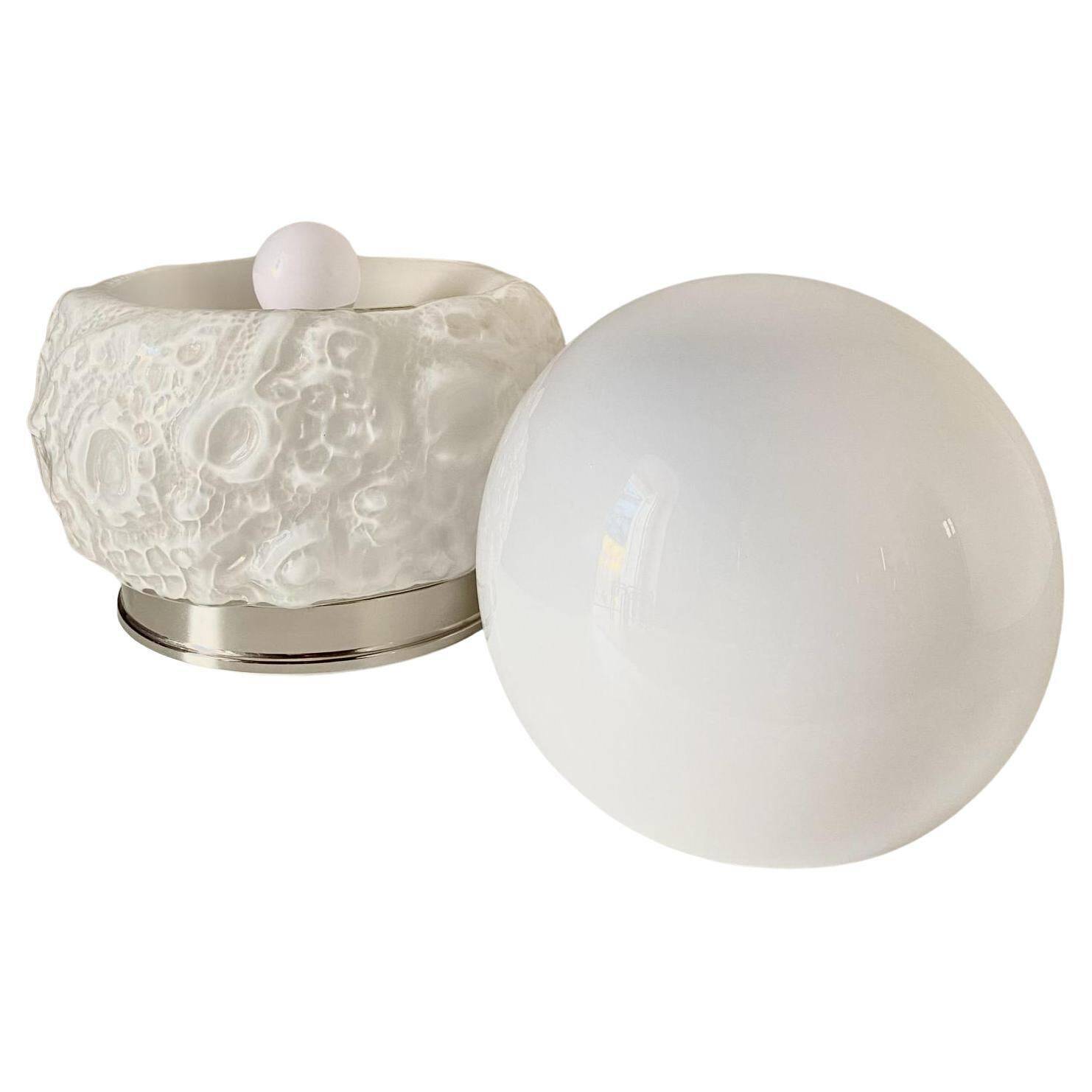 Murano glass table lamp, style Carlo Nason for Mazzega, Italy 1970s