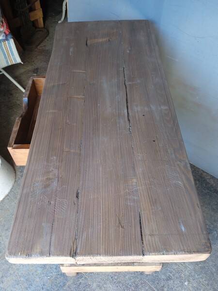 120cm workbench solid wood antique furniture