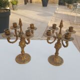 Paire de chandeliers