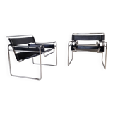 Set of 2 Wassily Chairs by Marcel Breuer