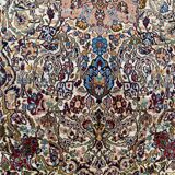 Carpet India Punjab wool and silk 120x190 cm