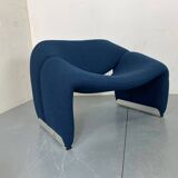 Fauteuil Lounge Modèle F598 M Groovy par Pierre Paulin pour Artifort, 1980s