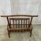 Rattan magazine rack