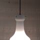 Opaline globe design pendant light by Targetti Sankey (Italy) - mid-20th century