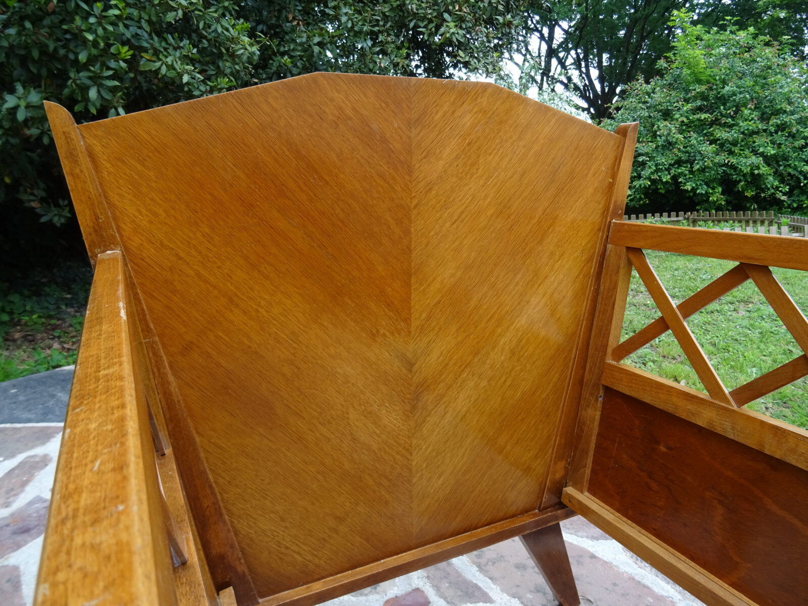 Children's bed with braces, 50s