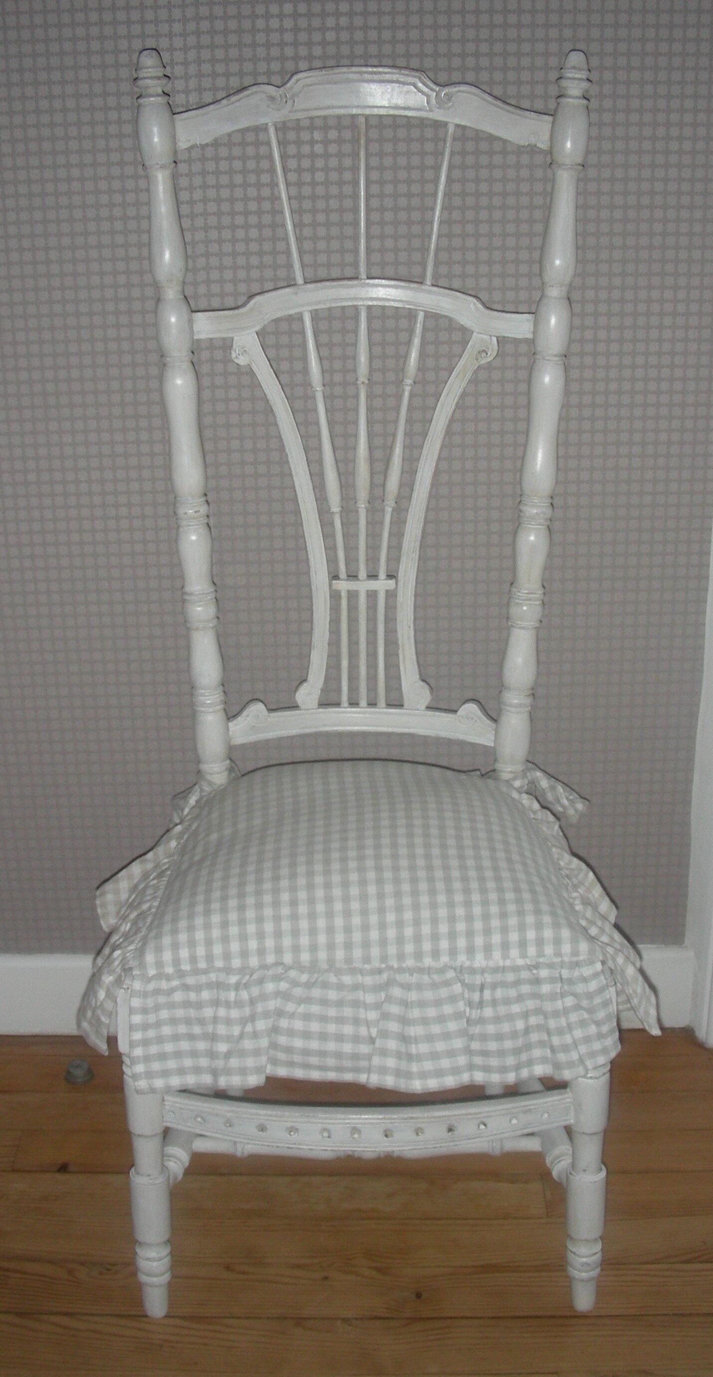 Patina prie-dieu Chair style shabby