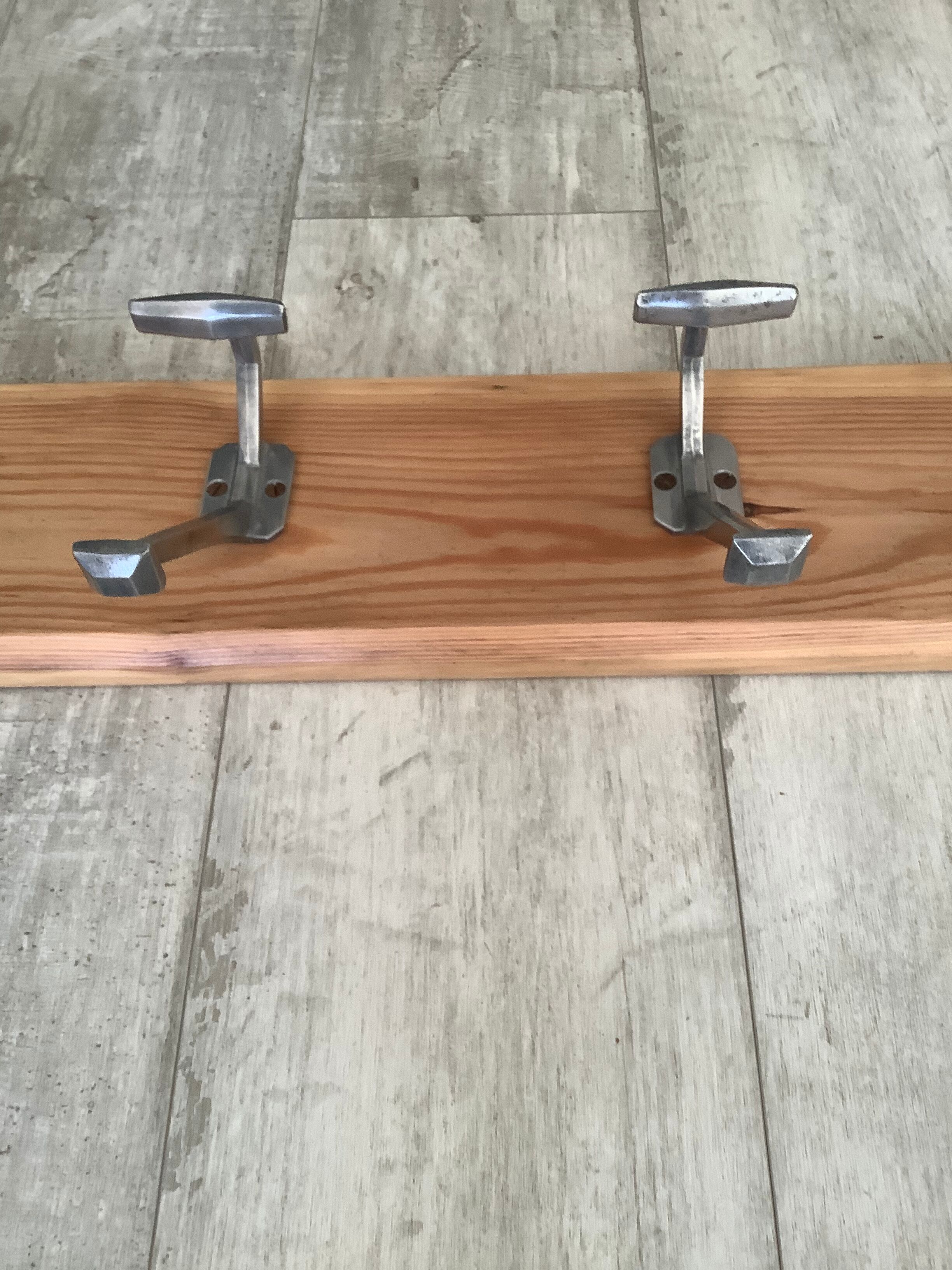 Vintage wall coat rack