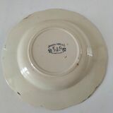 K&G Lunéville "Rouen Clover" plate circa 1880-1900