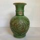 Green vase by Bay Keramik, West Germany.
