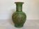 Green vase by Bay Keramik, West Germany.